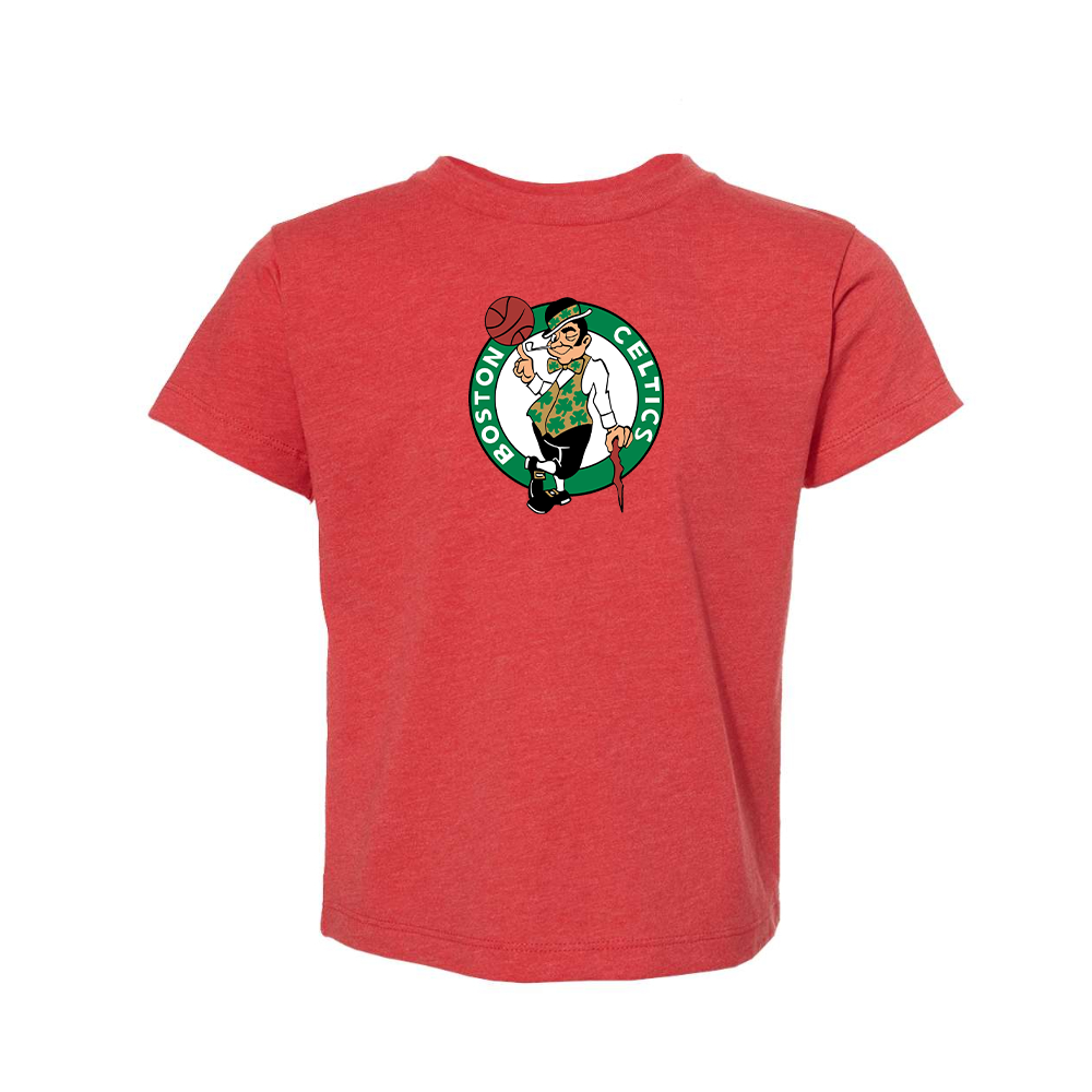Boston Celtics Logo BELLA  CANVAS Toddler Jersey Tee