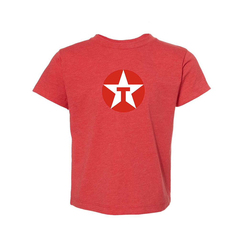 Texaco Logo BELLA  CANVAS Toddler Jersey Tee
