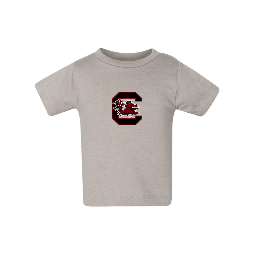 South Carolina Gamecocks Logo BELLA CANVAS Infant Jersey Tee