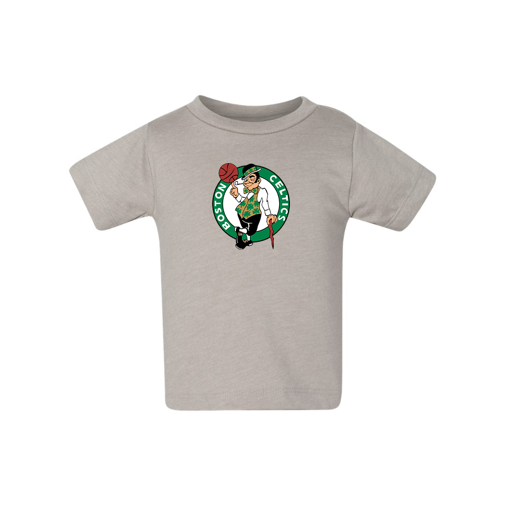 Boston Celtics Logo BELLA CANVAS Infant Jersey Tee