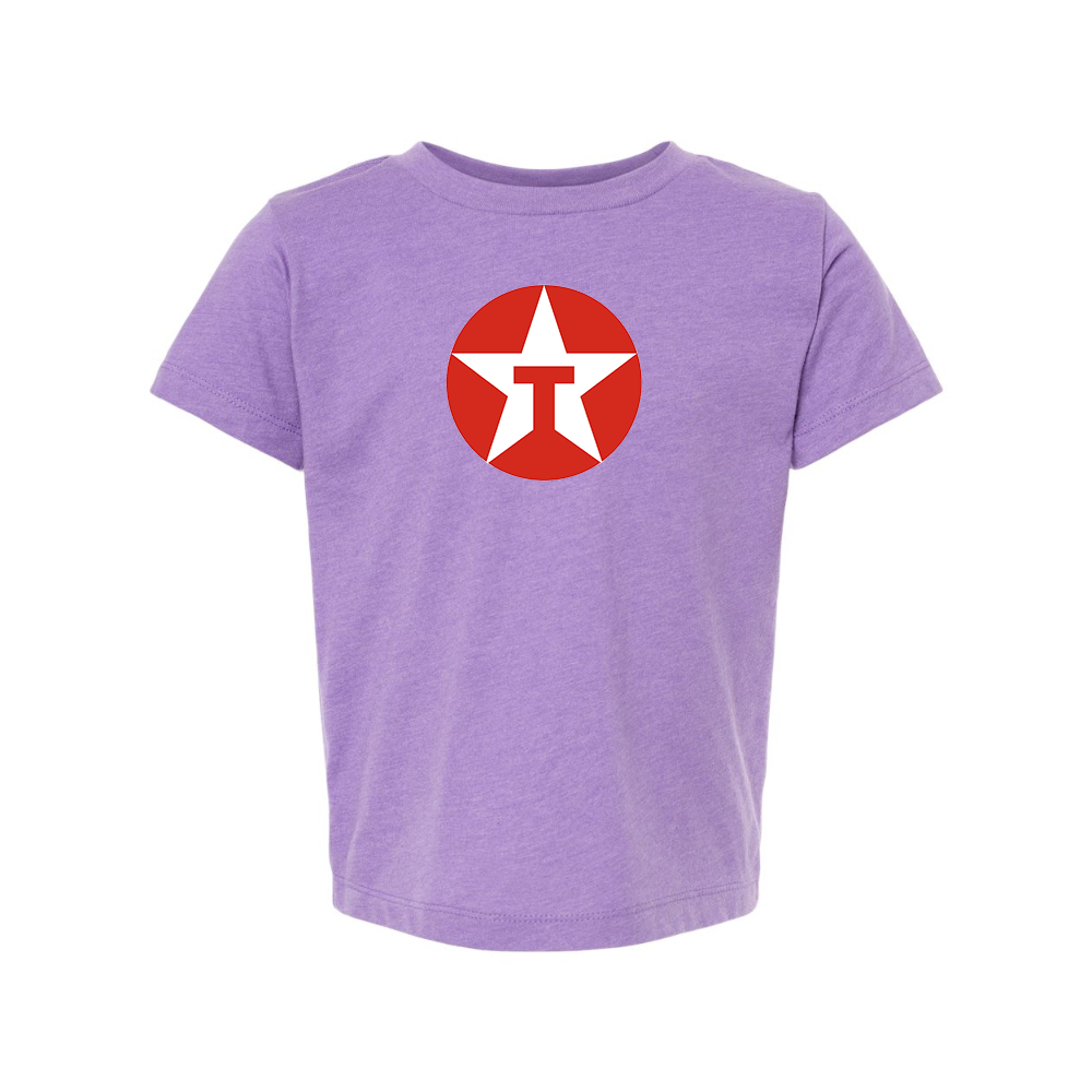 Texaco Logo BELLA  CANVAS Toddler Jersey Tee