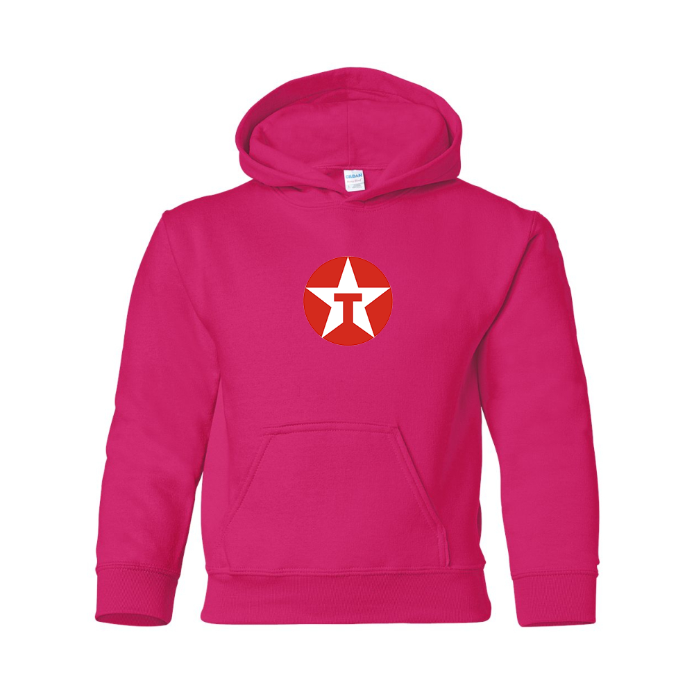 Youth Texaco Logo Gildan Heavy Blend  Hooded Sweatshirt