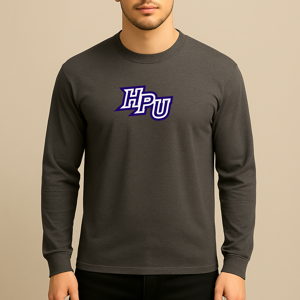 Men's High Point Panthers Logo Long Sleeve T-Shirt