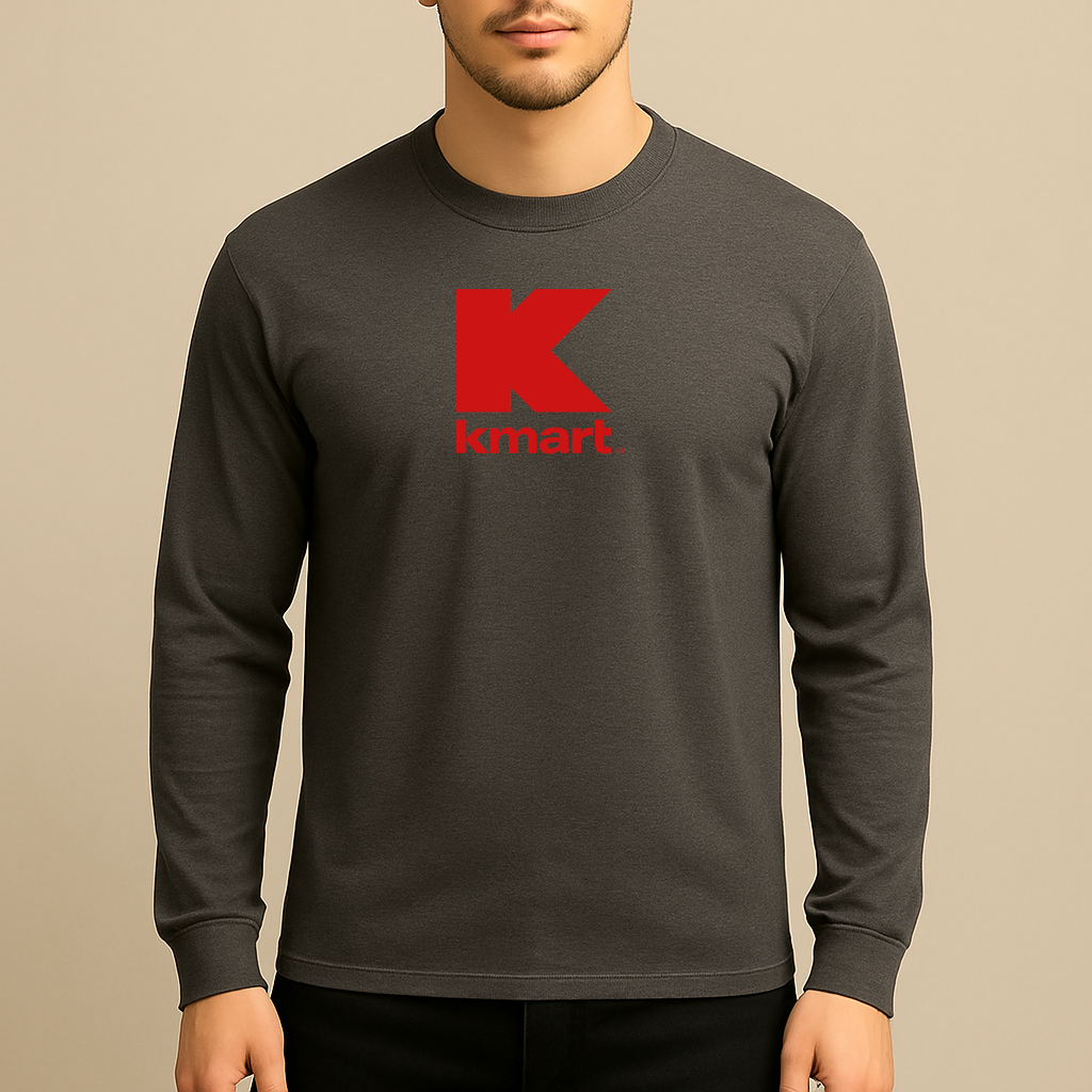 Men's Kmart Logo Long Sleeve T-Shirt