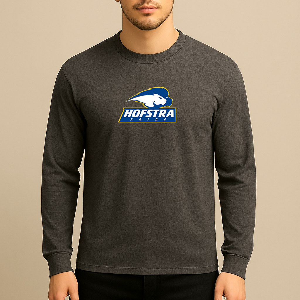 Men's Hofstra Pride Logo Long Sleeve T-Shirt