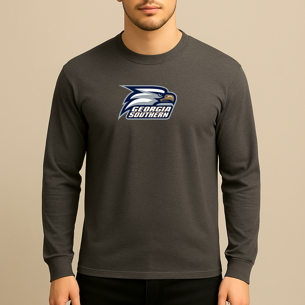 Men's Georgia Southern Eagles Logo Long Sleeve T-Shirt