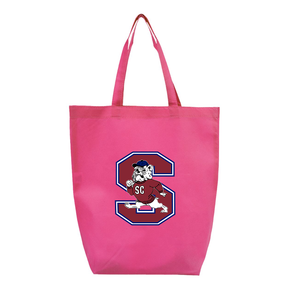 South Carolina State Bulldogs Logo Q-Tees Non-Woven Gusset Bottom Tote