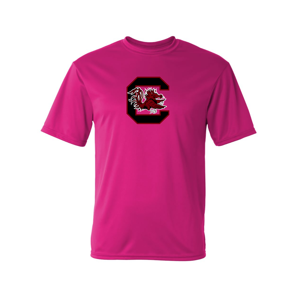 Men's South Carolina Gamecocks Logo Polyester T-Shirt