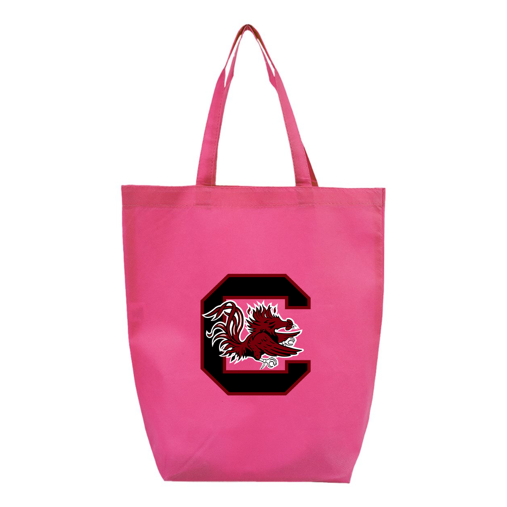 South Carolina Gamecocks Logo Q-Tees Non-Woven Gusset Bottom Tote