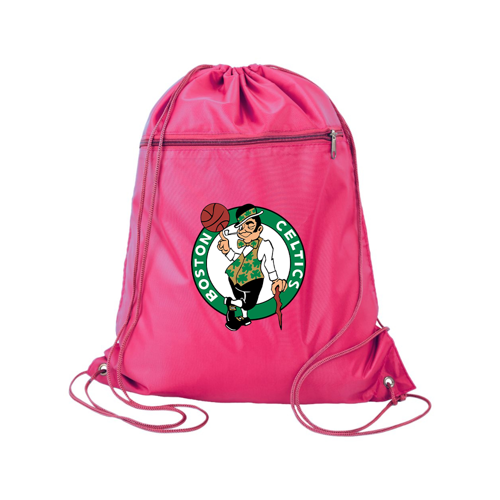 Boston Celtics Logo Q-Tees - Polyester Cinchpack