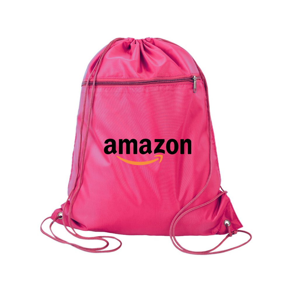 Amazon Logo Q-Tees - Polyester Cinchpack