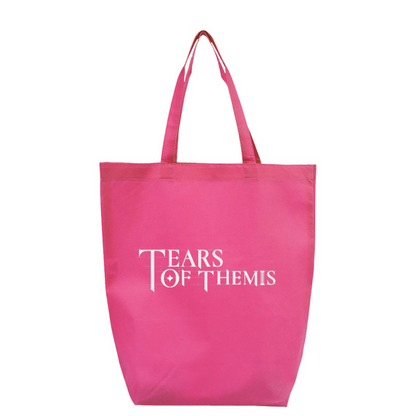 Tear Of Themis Logo Q-Tees Non-Woven Gusset Bottom Tote