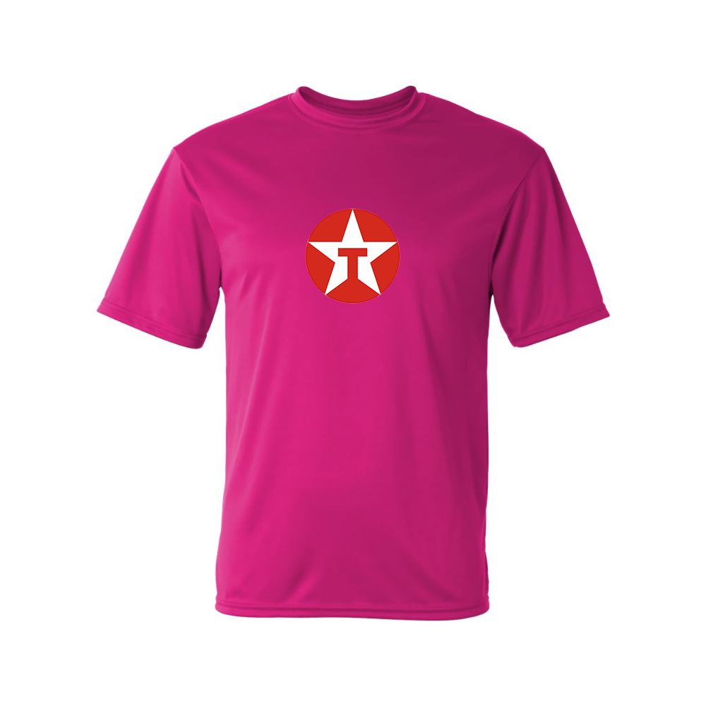 Men's Texaco Logo Polyester T-Shirt