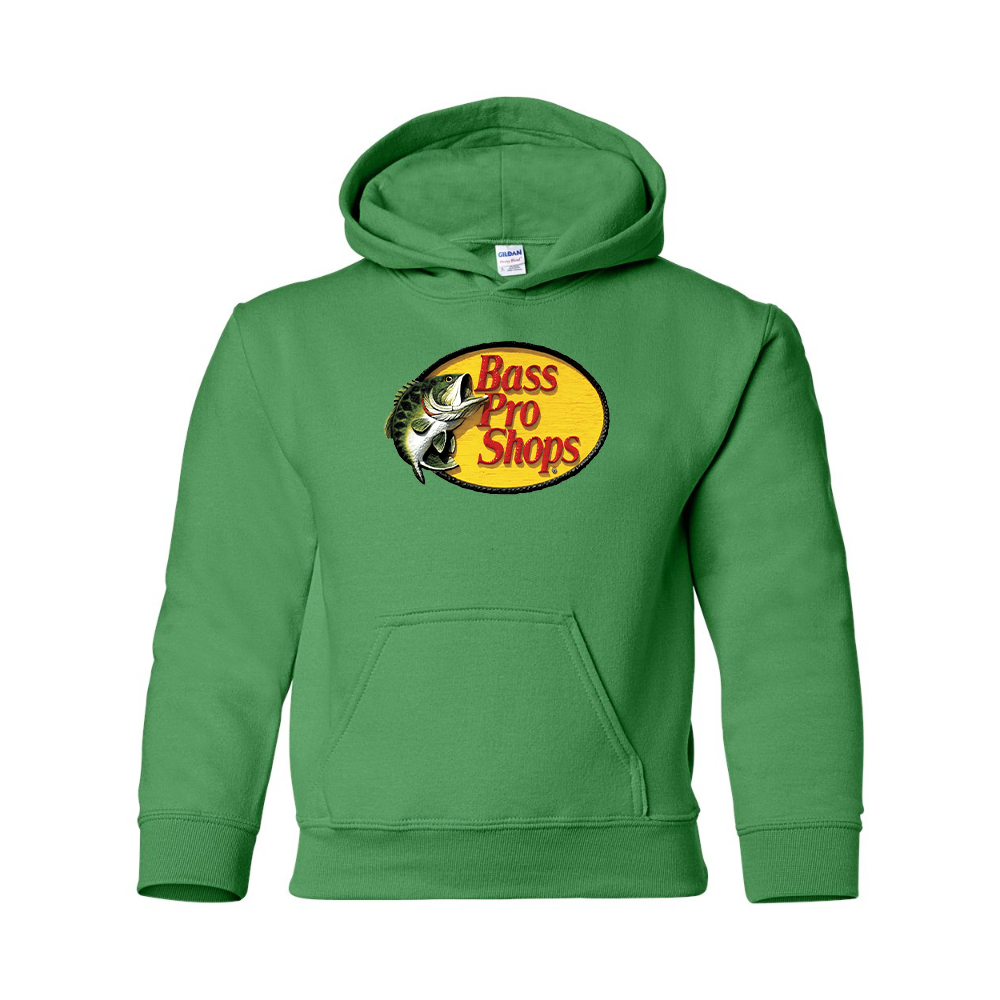 Youth Bass Pro Shops Logo Gildan Heavy Blend  Hooded Sweatshirt