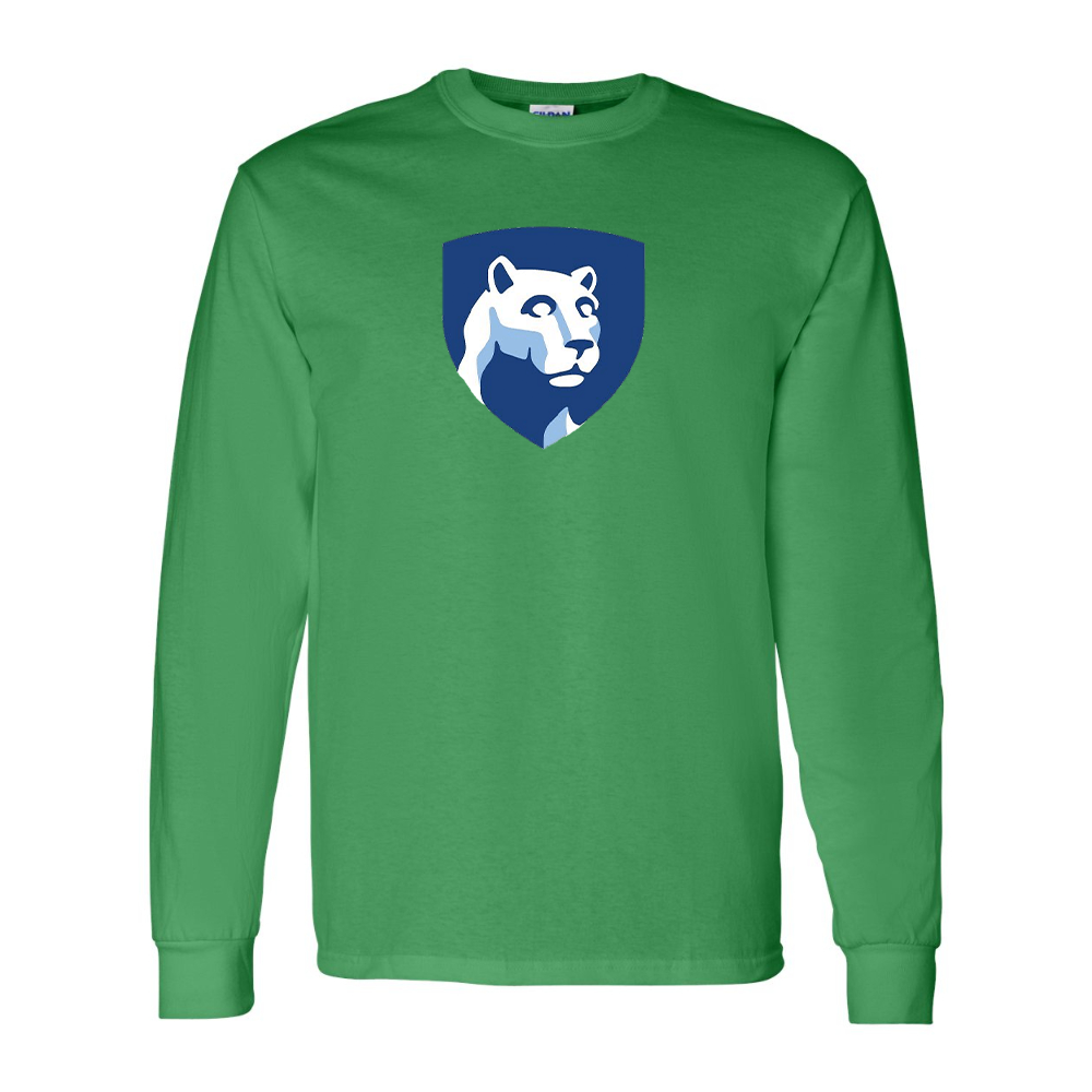 Men's Penn State Symbol Gildan Heavy Cotton Long Sleeve T-Shirt