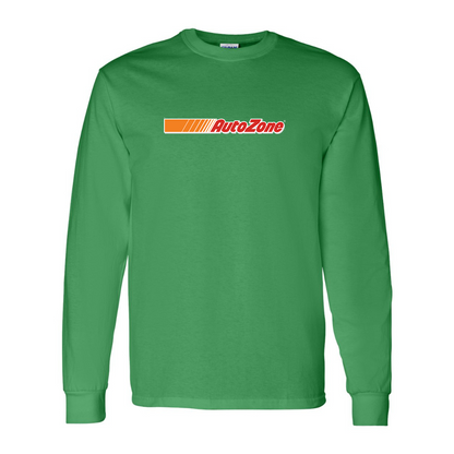 Men's AutoZone Logo Gildan Heavy Cotton Long Sleeve T-Shirt