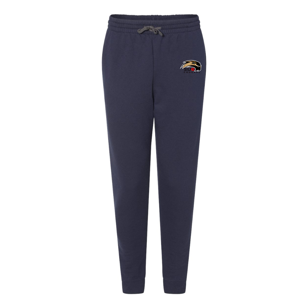 Men's SIU Edwardsville Cougars Logo JERZEES Nublend Joggers