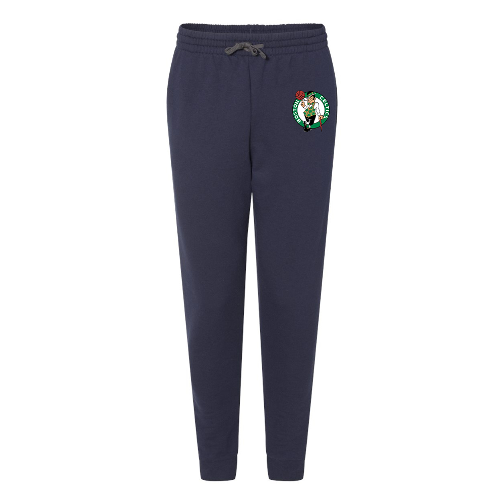 Men's Boston Celtics Logo JERZEES Nublend Joggers