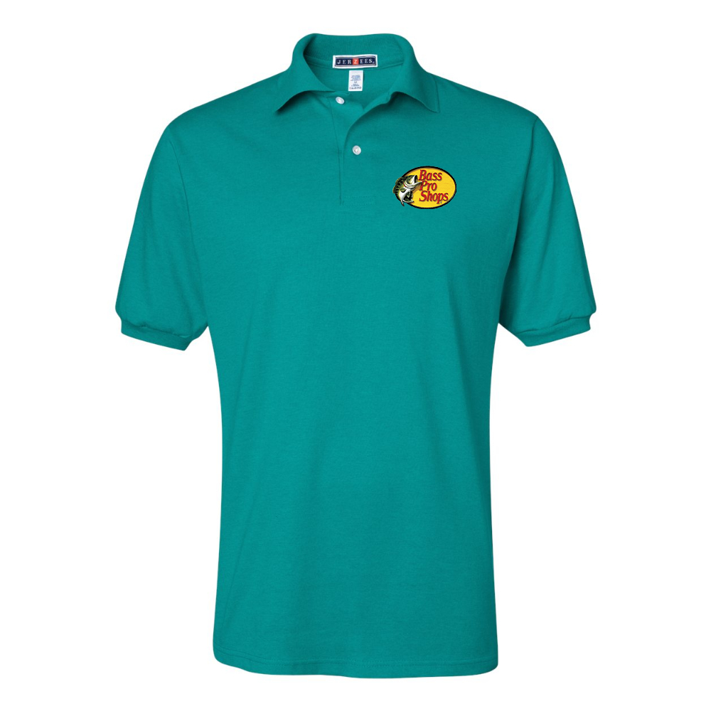 Men's Bass Pro Shops Logo JERZEES  SpotShield polo