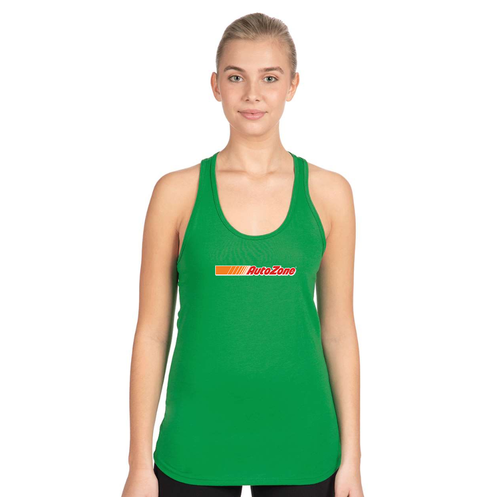 Women's AutoZone Logo Next Level Ideal Racerback Tank
