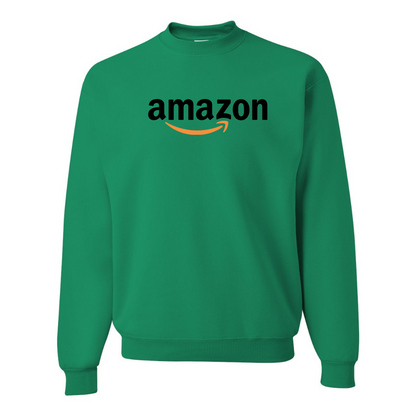 Men's Amazon Logo  JERZEES NuBlend Crewneck Sweatshirt