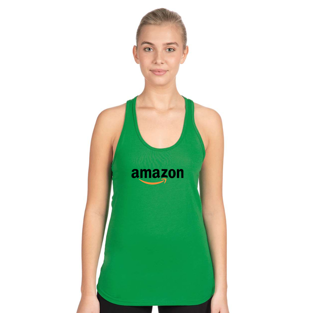 Women's Amazon Logo Next Level Ideal Racerback Tank