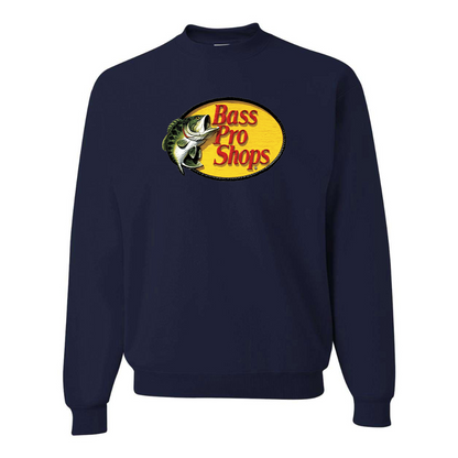 Men's Bass Pro Shops Logo JERZEES NuBlend Crewneck Sweatshirt
