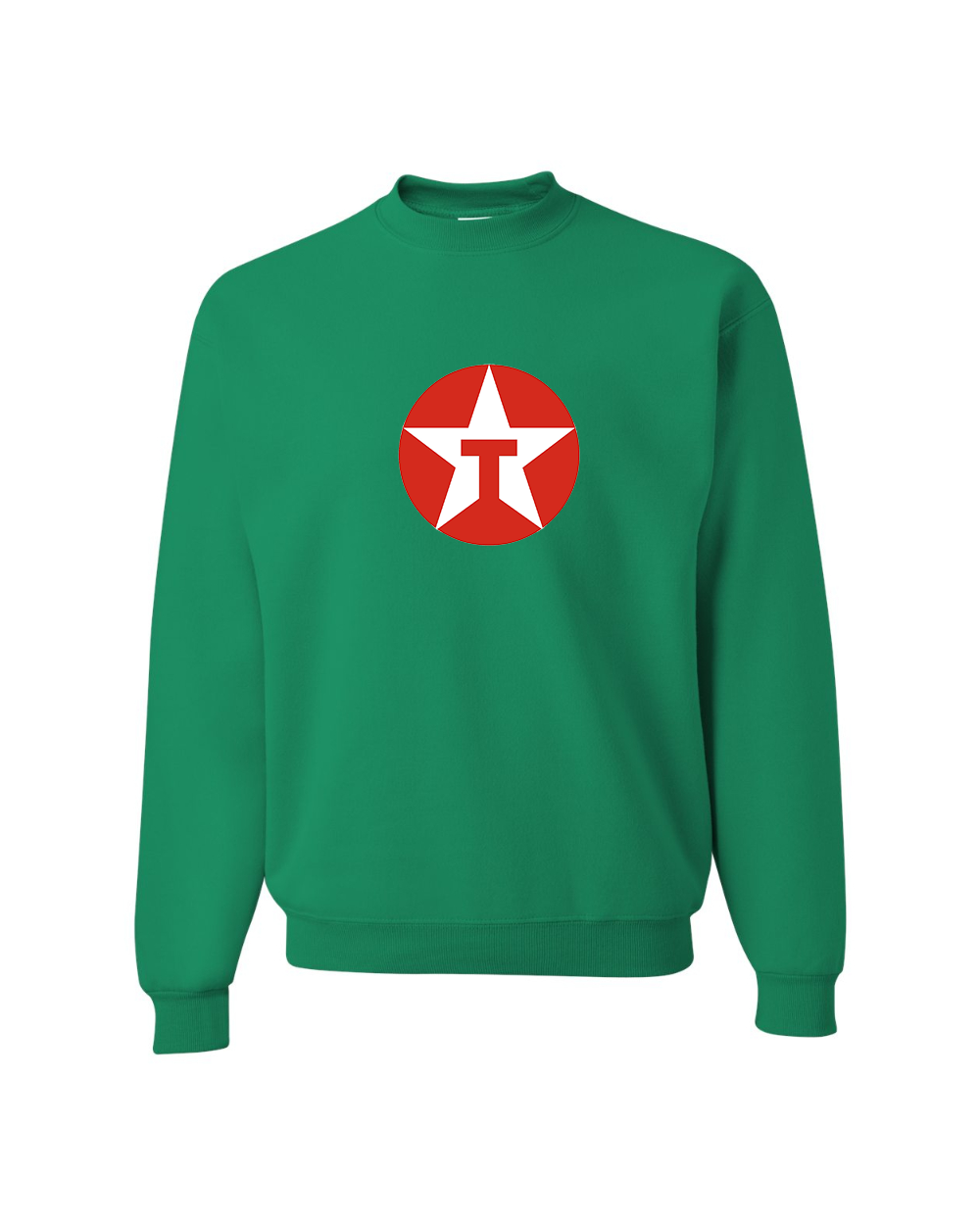 Men's Texaco Logo  JERZEES NuBlend Crewneck Sweatshirt