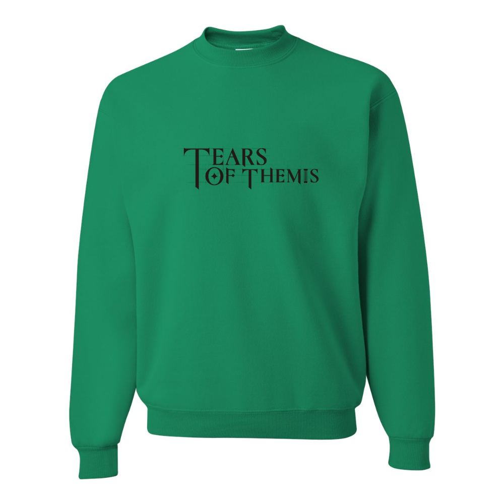 Men's Tear Of Themis Logo JERZEES NuBlend Crewneck Sweatshirt