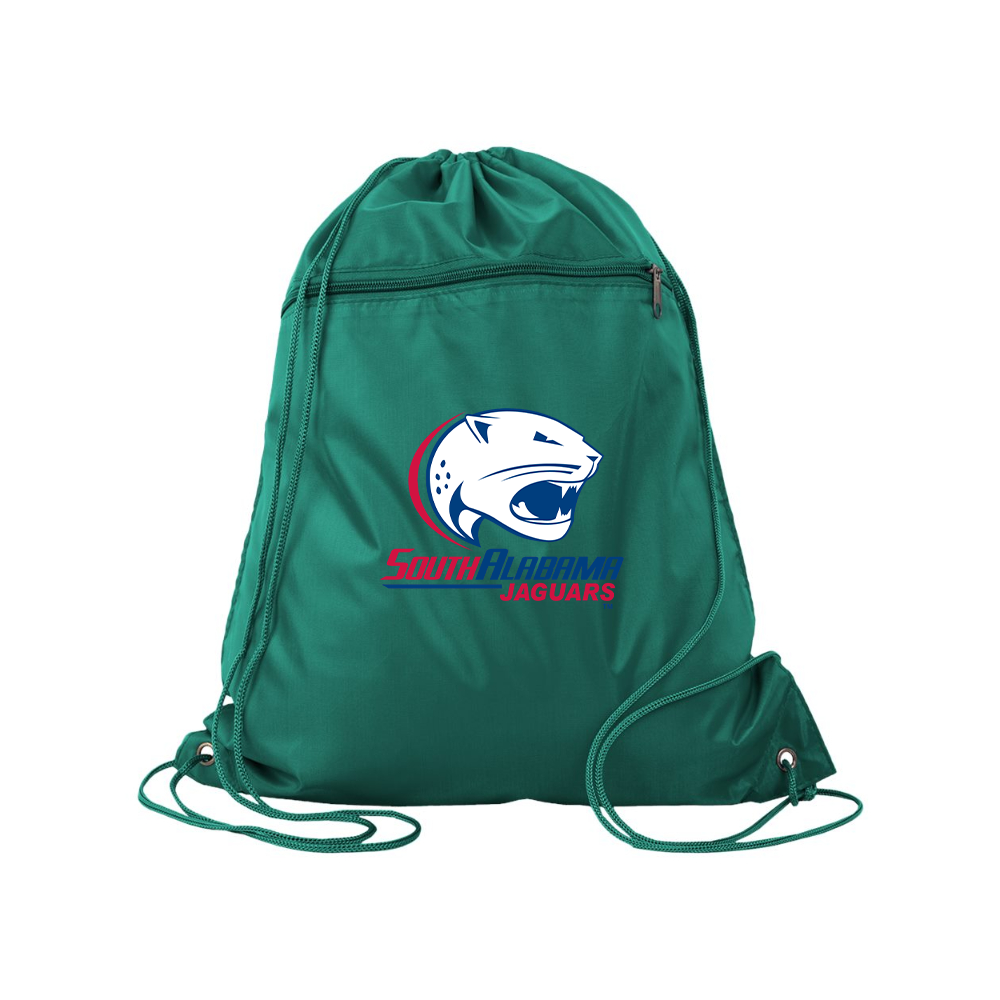 South Alabama Jaguars Logo Q-Tees - Polyester Cinchpack