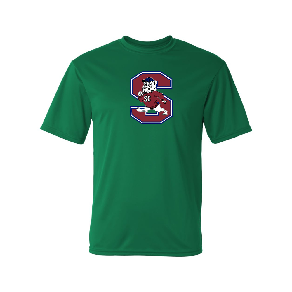 Men's South Carolina State Bulldogs Logo Polyester T-Shirt
