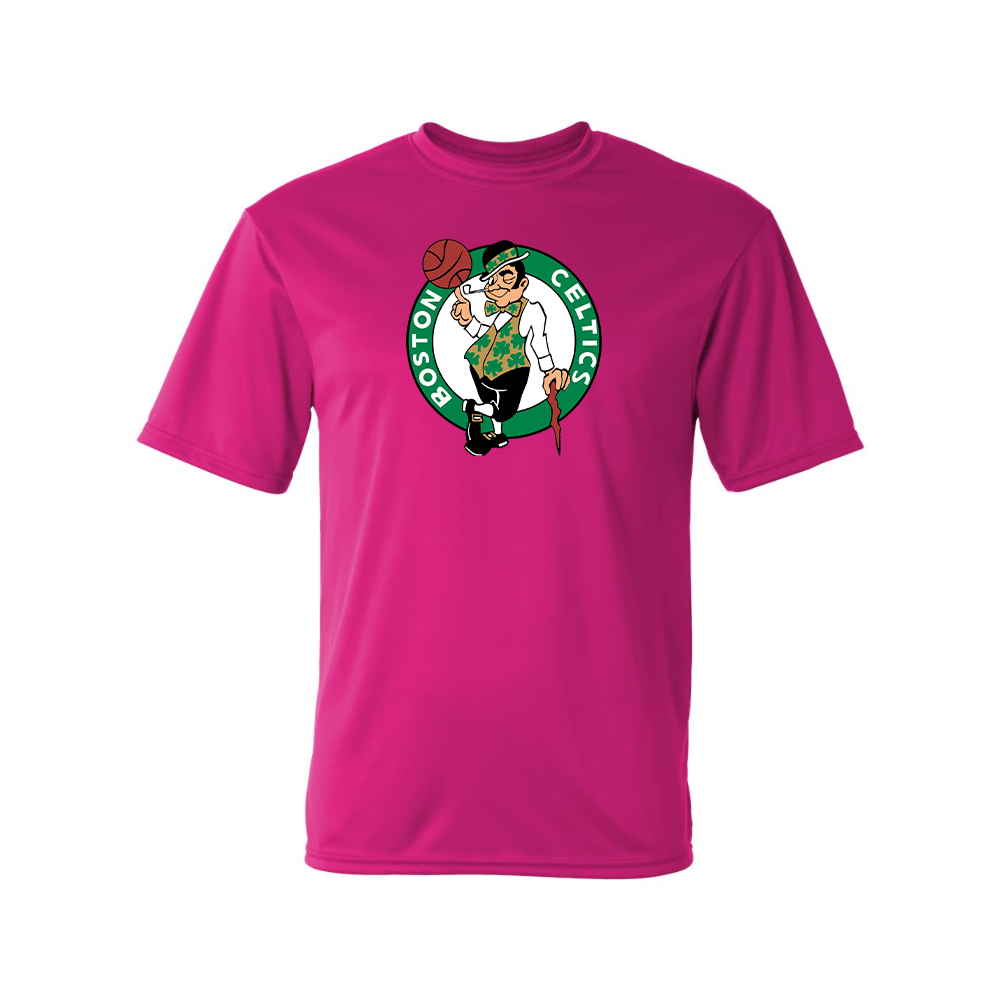 Men's Boston Celtics Logo Polyester T-Shirt