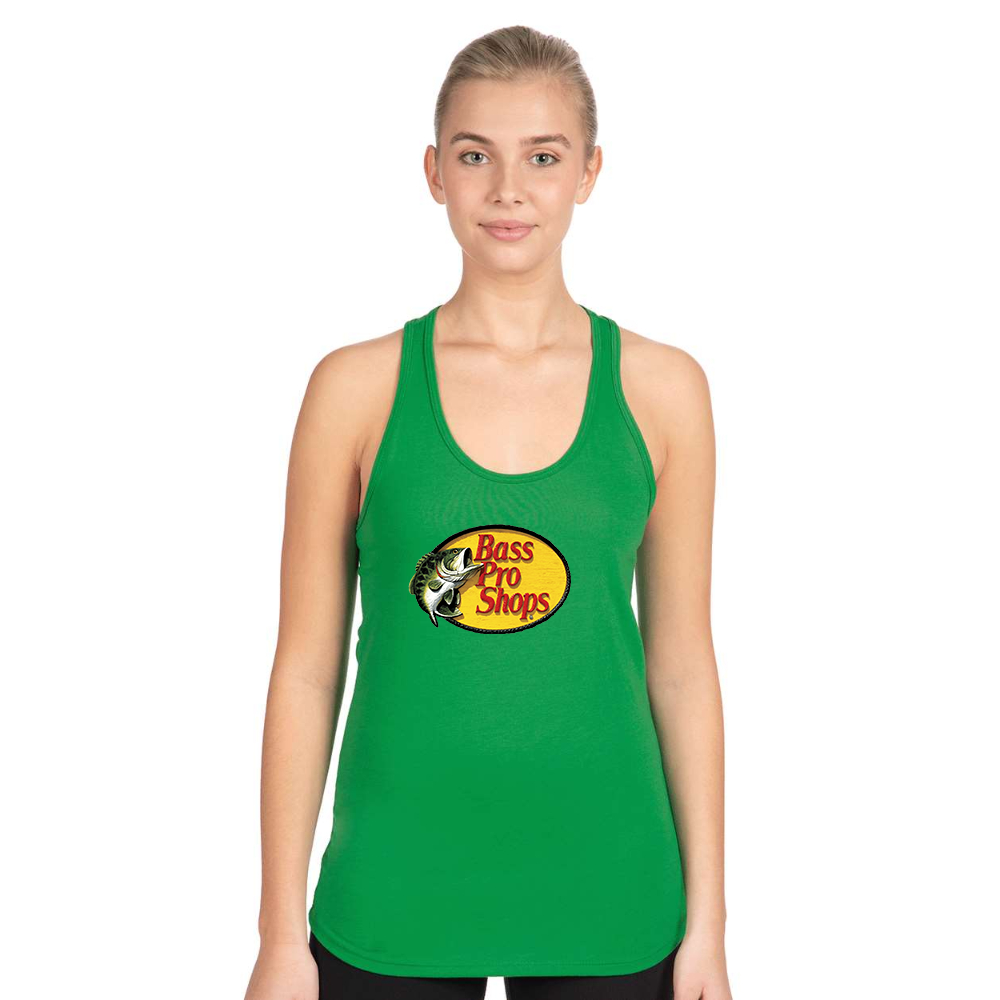 Women's Bass Pro Shops Logo Next Level Ideal Racerback Tank