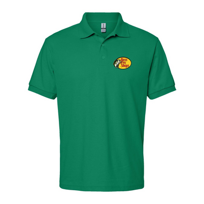 Men's Bass Pro Shops Logo Gildan Dry Blend Jersey Polo