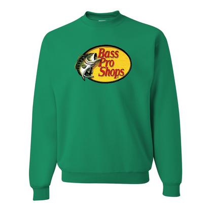 Men's Bass Pro Shops Logo JERZEES NuBlend Crewneck Sweatshirt