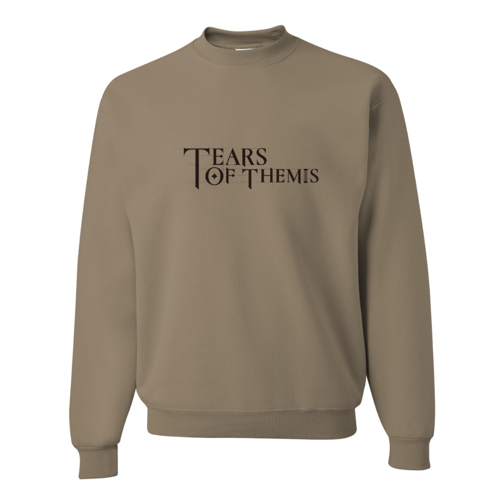 Men's Tear Of Themis Logo JERZEES NuBlend Crewneck Sweatshirt