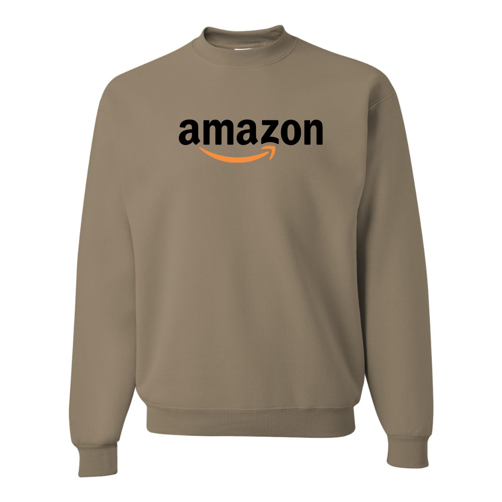 Men's Amazon Logo  JERZEES NuBlend Crewneck Sweatshirt