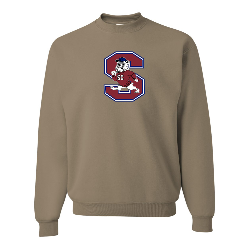 Men's South Carolina State Bulldogs Logo JERZEES NuBlend Crewneck Sweatshirt