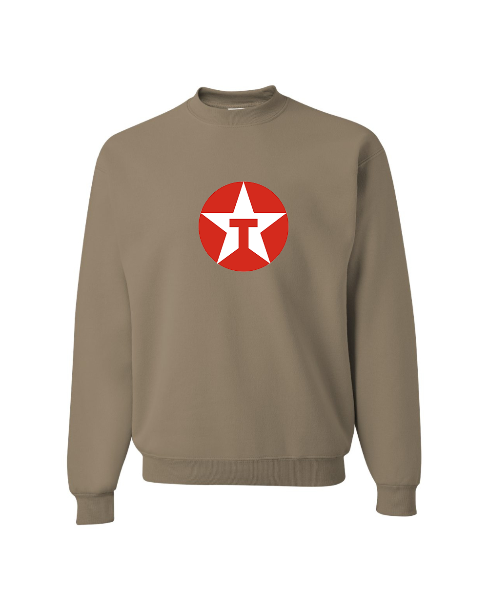 Men's Texaco Logo  JERZEES NuBlend Crewneck Sweatshirt