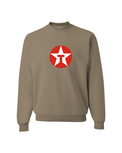 Men's Texaco Logo  JERZEES NuBlend Crewneck Sweatshirt