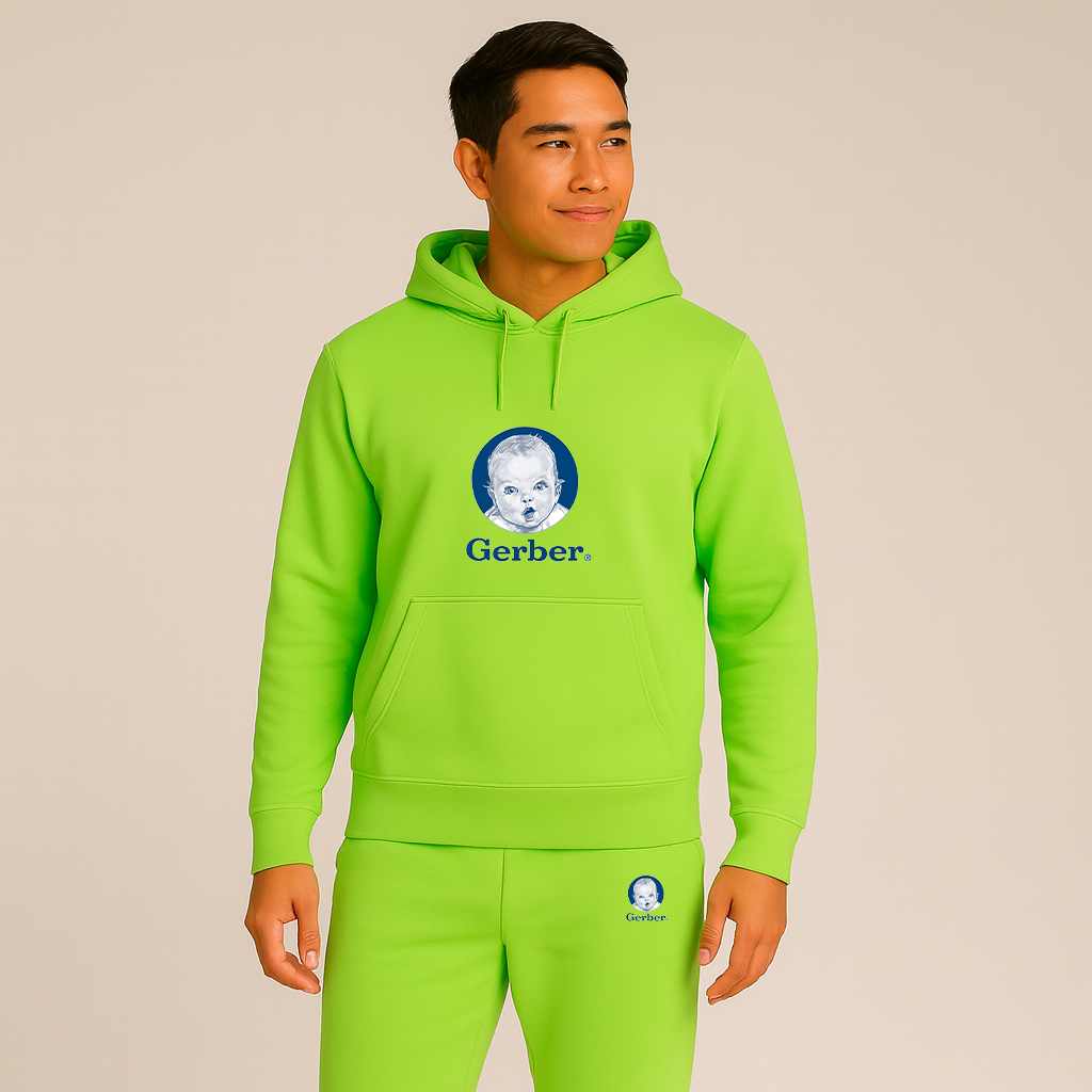 Men's Gerber Life Insurance Logo Hoodie Joggers Set