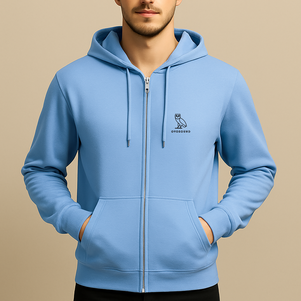 Men's Ovosound Drake Music Zipper Hoodie