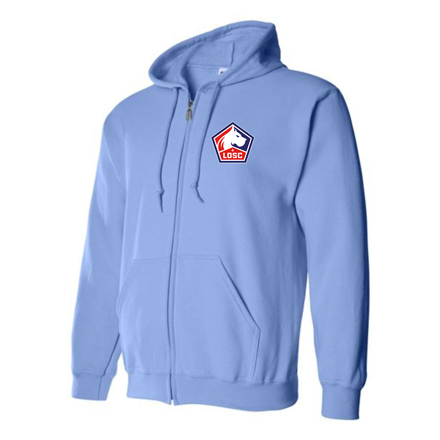 Men's Lille Olympique FC Zipper Hoodie