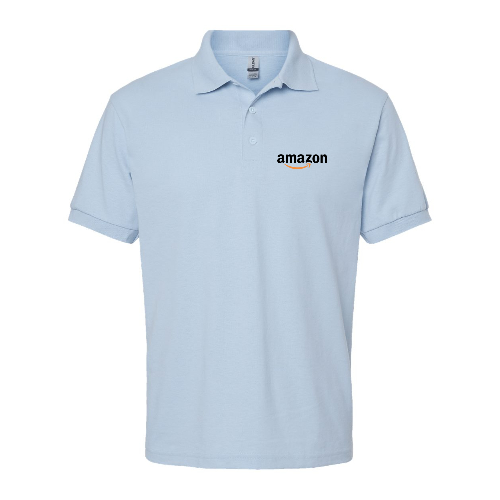 Men's Amazon Logo Gildan Dry Blend Jersey Polo