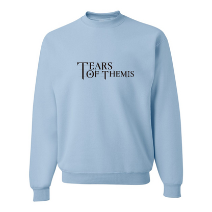 Men's Tear Of Themis Logo JERZEES NuBlend Crewneck Sweatshirt