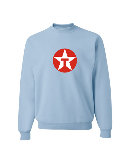 Men's Texaco Logo  JERZEES NuBlend Crewneck Sweatshirt