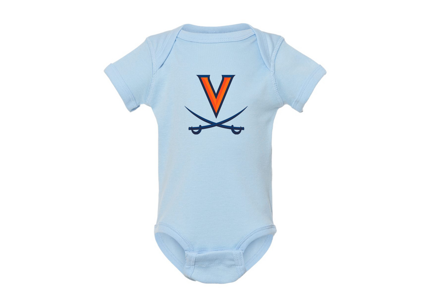 Virginia Cavaliers Rabbit Skins Infant Baby Rib Bodysuit