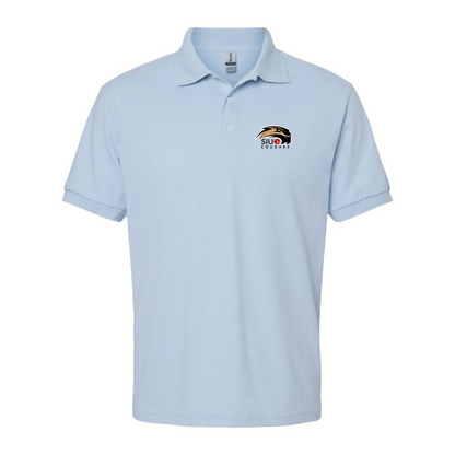Men's SIU Edwardsville Cougars Logo Gildan Dry Blend Jersey Polo