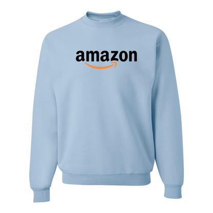 Men's Amazon Logo  JERZEES NuBlend Crewneck Sweatshirt