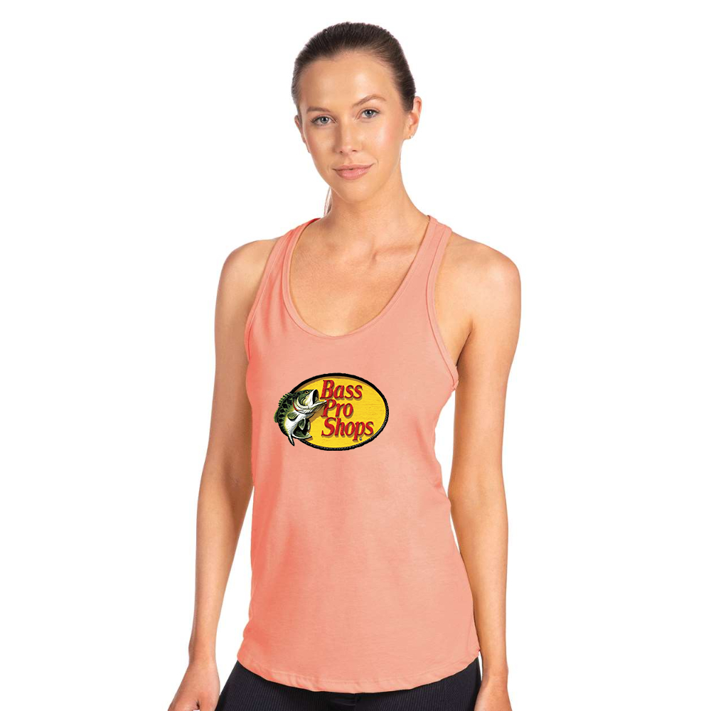 Women's Bass Pro Shops Logo Next Level Ideal Racerback Tank
